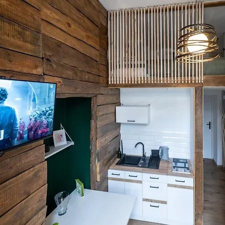 Urban Spring Loft - Z Antresola Blisko Piotrkowskiej Апартаменти Лодзь